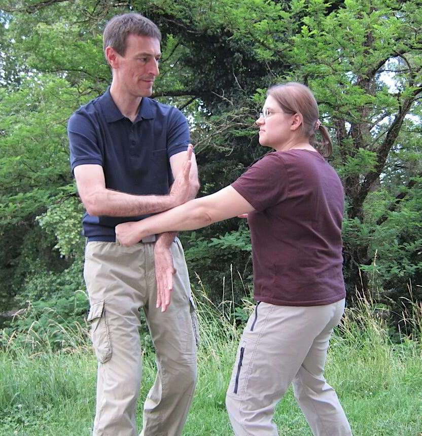 Taiji Small Sanshou als dynamische Partnerübung für explosive Fajin-Kraftentwicklung mit Christian Waltenberger
